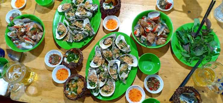 Một số món ăn tại DTX Hotel Nha Trang